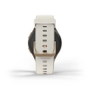 Smartwatch Hama 8900 GPS AMOLED 1.32'' z beżowym paskiem silikonowym - złoty