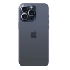 Szkło ochronne na obiektywy iPhone 15 Pro/15 Pro Max - srebrne