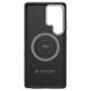 Etui silikonowe Spigen Enzo Aramid z ringiem MagFit do Samsung Galaxy S25 Ultra - czarne