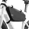 Torba sakwa rowerowa mocowana pod ramę 2.9l - czarna