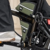 Torba sakwa trójkątna na ramę rowerową 0.3l - czarna
