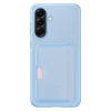 Etui Samsung Card Slot Case z kieszenią na karty na Samsung Galaxy A56 5G - niebieskie