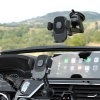 Uchwyt samochodowy na smartfona F2N+ z przyssawką grawitacyjny 360 stopni - czarny