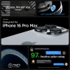 Etui case na iPhone 16 Pro Max Enzo Aramid Mag z MagSafe - czarno-srebrne