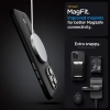 Etui case na iPhone 16 Pro Max Enzo Aramid Mag z MagSafe - czarno-srebrne