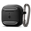 Etui na słuchawki AirPods 4 Rugged Armor- czarne
