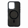 Etui ochronne na Samsung Galaxy S24 FE Glitter Case MagSafe - czarne z brokatem