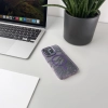 Etui ochronne na Samsung Galaxy S24 FE Glitter Case MagSafe - fioletowe z brokatem
