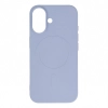 Etui pokrowiec na Samsung Galaxy S24 FE Liquid Silicone Case MagSafe - fioletowe