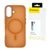 Etui na Samsung Galaxy S24 FE Fashion Case z MagSafe - pomarańczowe