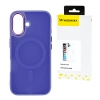 Etui na Samsung Galaxy S24 FE Fashion Case z MagSafe - fioletowe