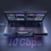 Obudowa na dysk M.2 NVMe/SATA SSD - srebrna