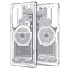 Etui pokrowiec Ultra Hybrid Mag na Samsung Galaxy S25 Ultra Zero One - białe