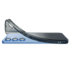 Etui na Samsung Galaxy S25+ Liquid Crystal - czarne przezroczyste