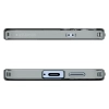 Etui na Samsung Galaxy S25 Liquid Crystal - czarne przezroczyste