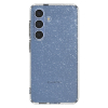 Etui na Samsung Galaxy S25 Liquid Crystal - brokatowo przezroczyste