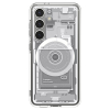 Etui na Samsung Galaxy S25 Zero One Ultra Hybrid Mag - białe