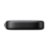 Powerbank 10000mAh z wbudowanym kablem 22.5W USB-C 0.25 cm - czarny