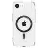 Etui case na iPhone 16e Carbon Fiber Ultra Hybrid MagSafe - przezroczyste