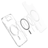 Etui case na iPhone 16e Ultra Hybrid MagSafe - białe półprzezroczyste