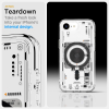 Etui case na iPhone 16e Neo One Ultra Hybrid MagSafe - przezroczyste