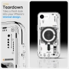 Etui case na iPhone 16e Neo One Ultra Hybrid MagSafe - przezroczyste