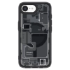 Etui case na iPhone 16e Zero One Ultra Hybrid MagSafe - czarne