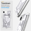 Etui case na iPhone 16e Zero One Ultra Hybrid MagSafe - białe