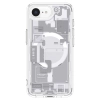 Etui case na iPhone 16e Zero One Ultra Hybrid MagSafe - białe