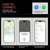 Lokalizator TagMe do urządzeń iOS - czarny