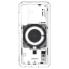 Etui case na Samsung Galaxy S25 Neo One Ultra Hybrid Mag - przezroczyste