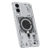 Etui na Samsung Galaxy S25 Edge z nadrukiem Ultra Hybrid Mag z MagSafe - przezroczyste