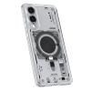 Etui na Samsung Galaxy S25 Edge z nadrukiem Ultra Hybrid Mag z MagSafe - przezroczyste