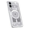 Etui na Samsung Galaxy S25 Edge z nadrukiem Ultra Hybrid Mag z MagSafe - białe