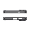 Etui na Samsung Galaxy S25 Edge z nadrukiem Ultra Hybrid Mag z MagSafe - czarne
