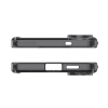 Etui na Samsung Galaxy S25 Edge Ultra Hybrid Mag z MagSafe - czarne półprzezroczyste