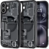 Etui ochronne na iPhone 16 Ultra Hybrid MagSafe Zero One - ciemnoszare