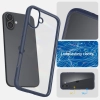 Etui ochronne na iPhone 16 Ultra Hybrid - przezroczysto niebieskie