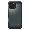 Etui case na iPhone 16 Pro z podstawką Tough Armor MagSafe - zielone