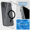 Etui plecki na iPhone 16 Plus Ultra Hybrid Mag z MagSafe - przezroczyste czarne
