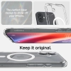 Etui plecki na iPhone 16 Plus Ultra Hybrid Mag z MagSafe - przezroczyste białe