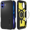 Etui ochronne na iPhone 16 Plus z podstawką Tough Armor MagSafe - czarne