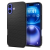Etui ochronne na iPhone 16 Plus Liquid Air - czarne