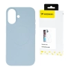 Etui na Samsung Galaxy S25 Liquid Silicone Case MagSafe - jasnoniebieskie
