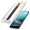 Szkło hartowane z ramką montażową na Samsung Galaxy A36 5G przezroczyste - 2 szt.