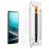 Szkło hartowane z ramką montażową na Samsung Galaxy A36 5G przezroczyste - 2 szt.