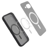 Etui pokrowiec na Google Pixel 9A z MagSafe Ultra Hybrid Mag - przezroczysto-czarne