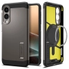 Etui case na Samsung Galaxy S25 Edge Tough Armor MagSafe - szaro-czarne