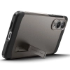 Etui case na Samsung Galaxy S25 Edge Tough Armor MagSafe - szaro-czarne