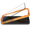 Szkło hartowane ochronne na iPhone 15 Plus ALM Glass FC - czarne 2 szt.